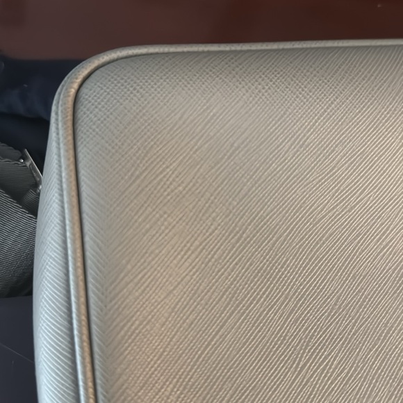 Prada Gray Women's Bag with Matching Wallet - Picture 6 of 17